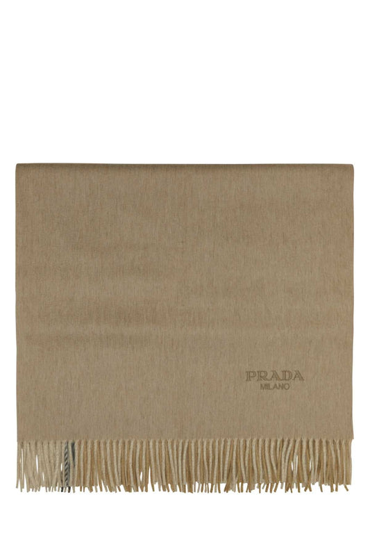 Prada Unisex Two-Tone Cashmere Blend Blanket