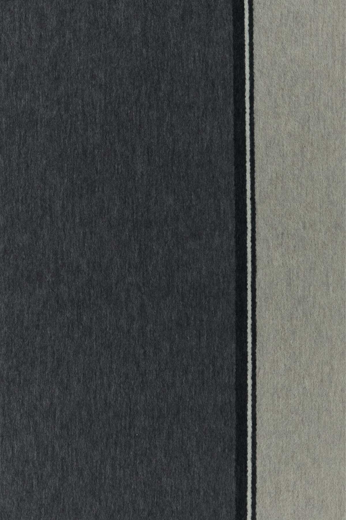 Prada Unisex Two-Tone Cashmere Blend Blanket