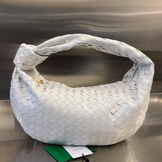 Bottega Veneta SMALL JODIE 48 WHITE CALFSKIN