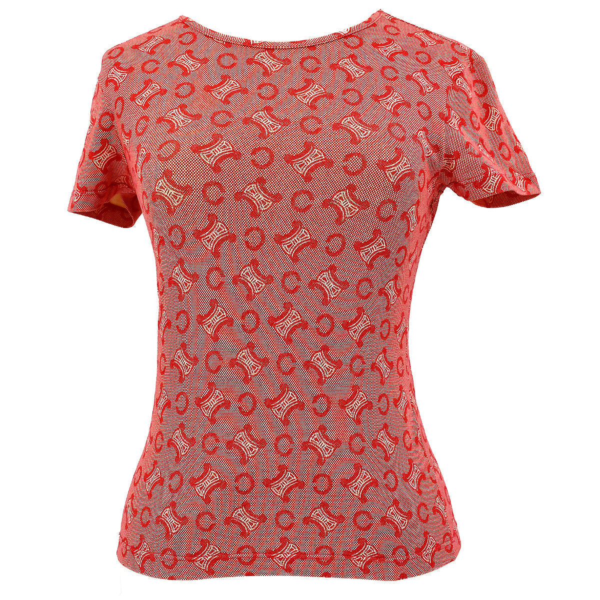 Celine 2000s C Macadam T-shirt Red #S
