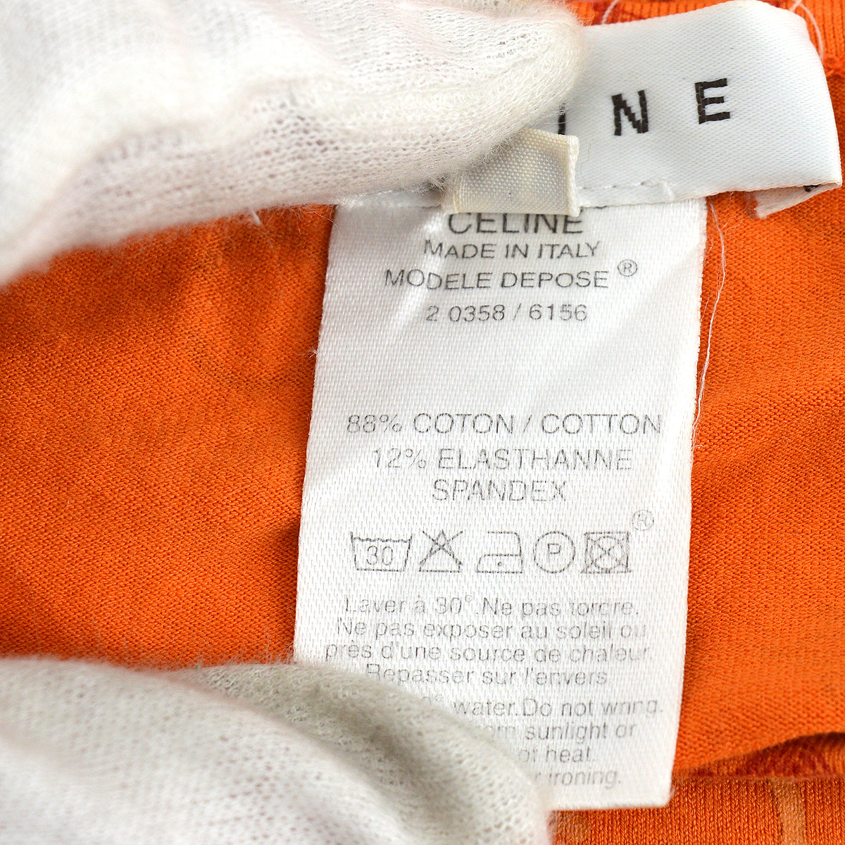 Celine 2000s C Macadam pattern T-shirt #M