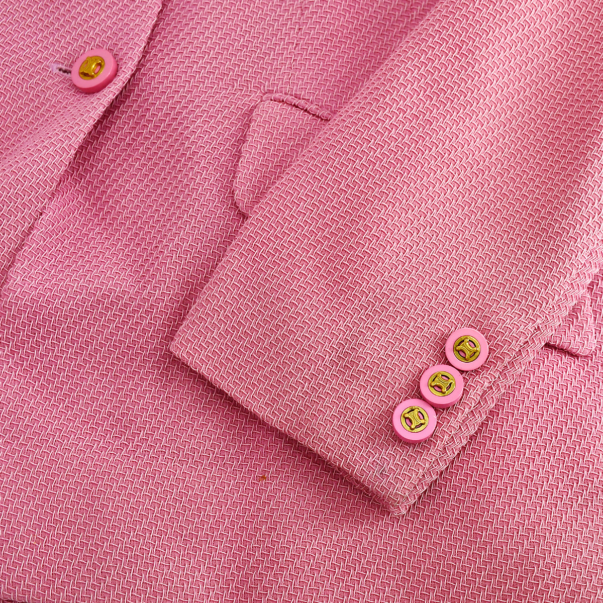 Celine single-breasted wool skirt suit  #42