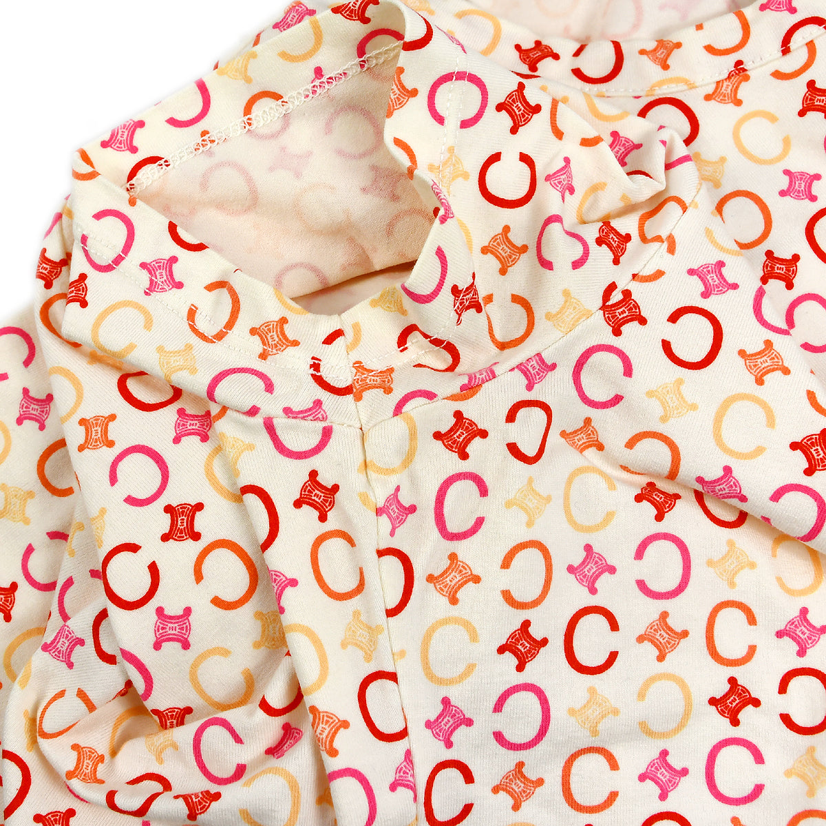 Celine C Macadam T-shirt Pink