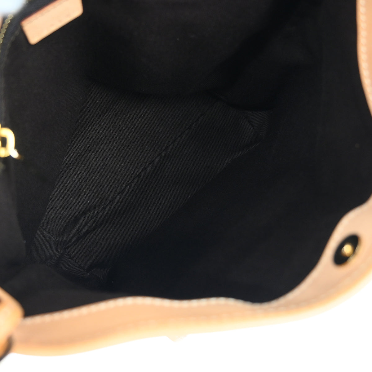 Celine Brown Macadam Shoulder Bag