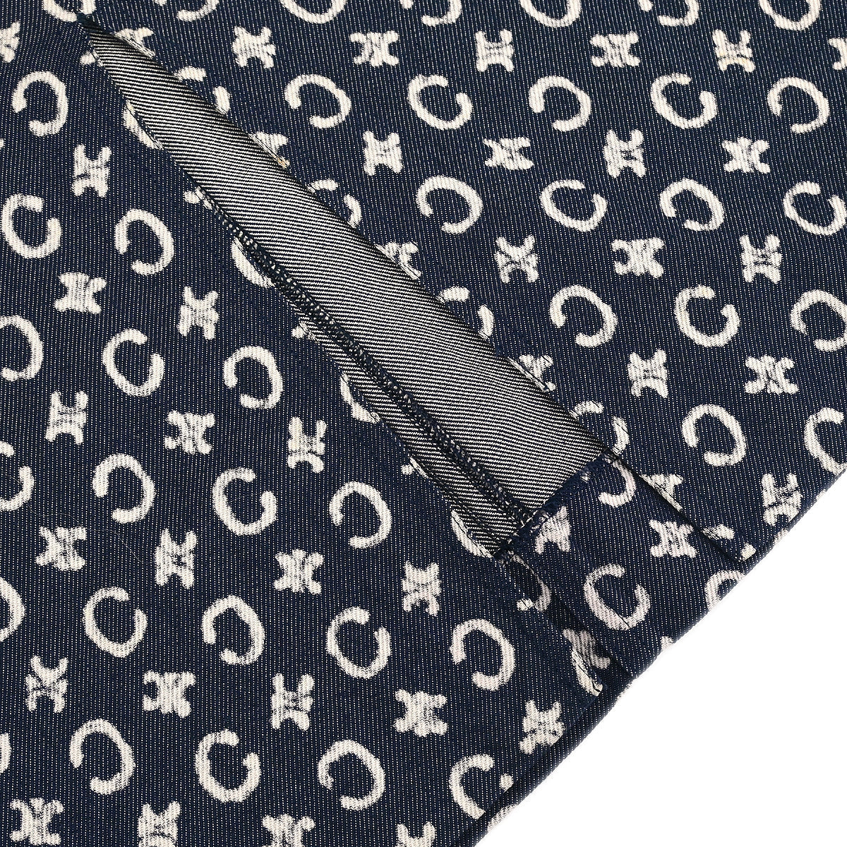 Celine Skirt Macadam Denim Blue #34