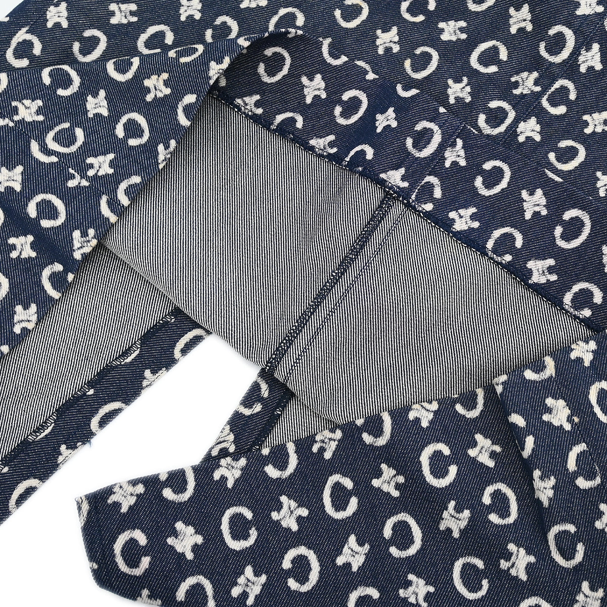 Celine Skirt Macadam Denim Blue #34