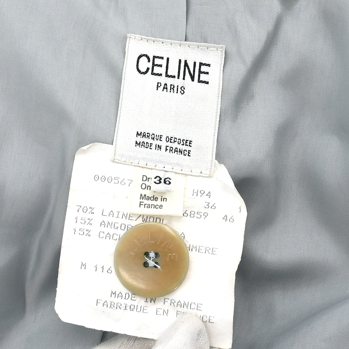 Celine Coat Light Blue #36