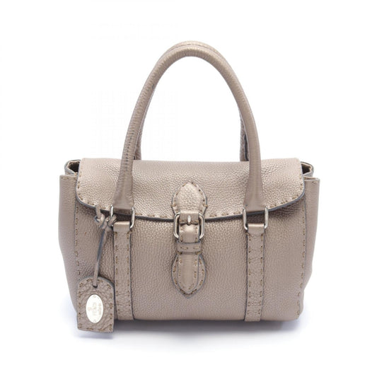 Fendi Selleria Mini Linda Leather Handbag