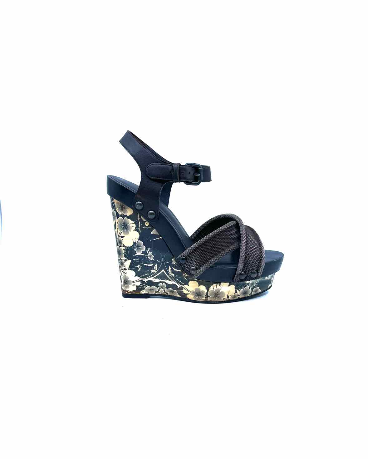 BOTTEGA VENETA Size 7.5 Brown Wedge
