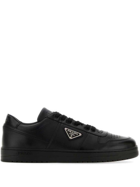 Prada Men Downtown Leather Sneakers