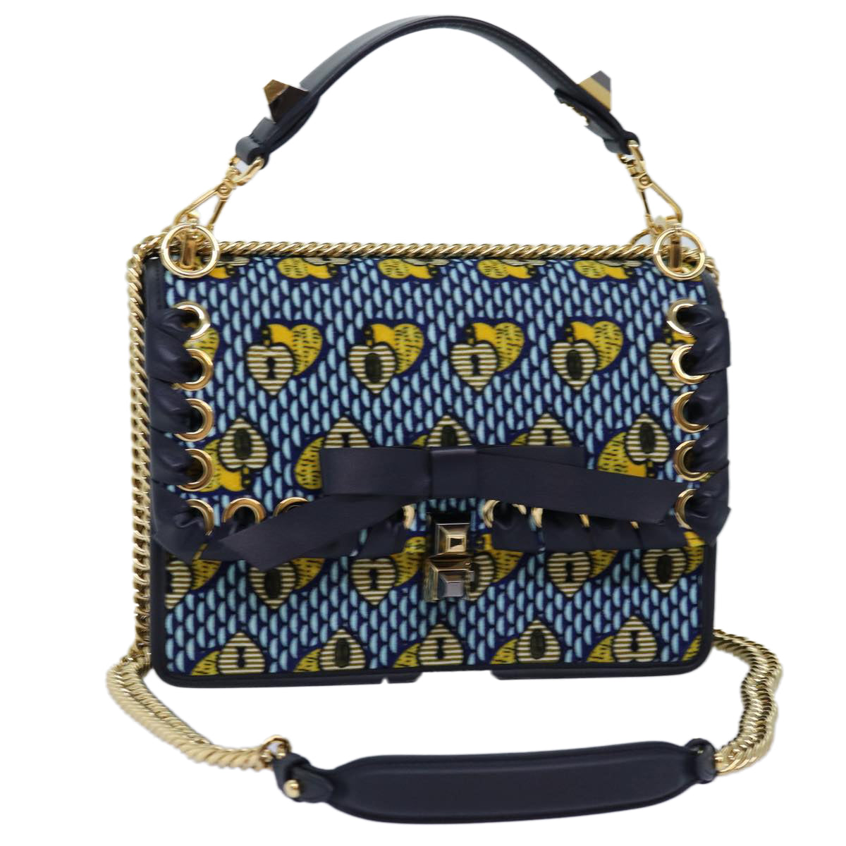 Fendi  Suede Shoulder Bag
