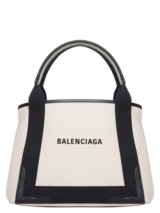 Balenciaga Women 'Navy Cabas' Small Shopping Bag