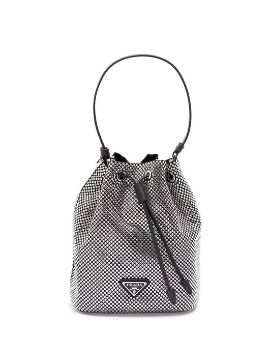Prada Women Re-Edition Mini Bag With Crystals