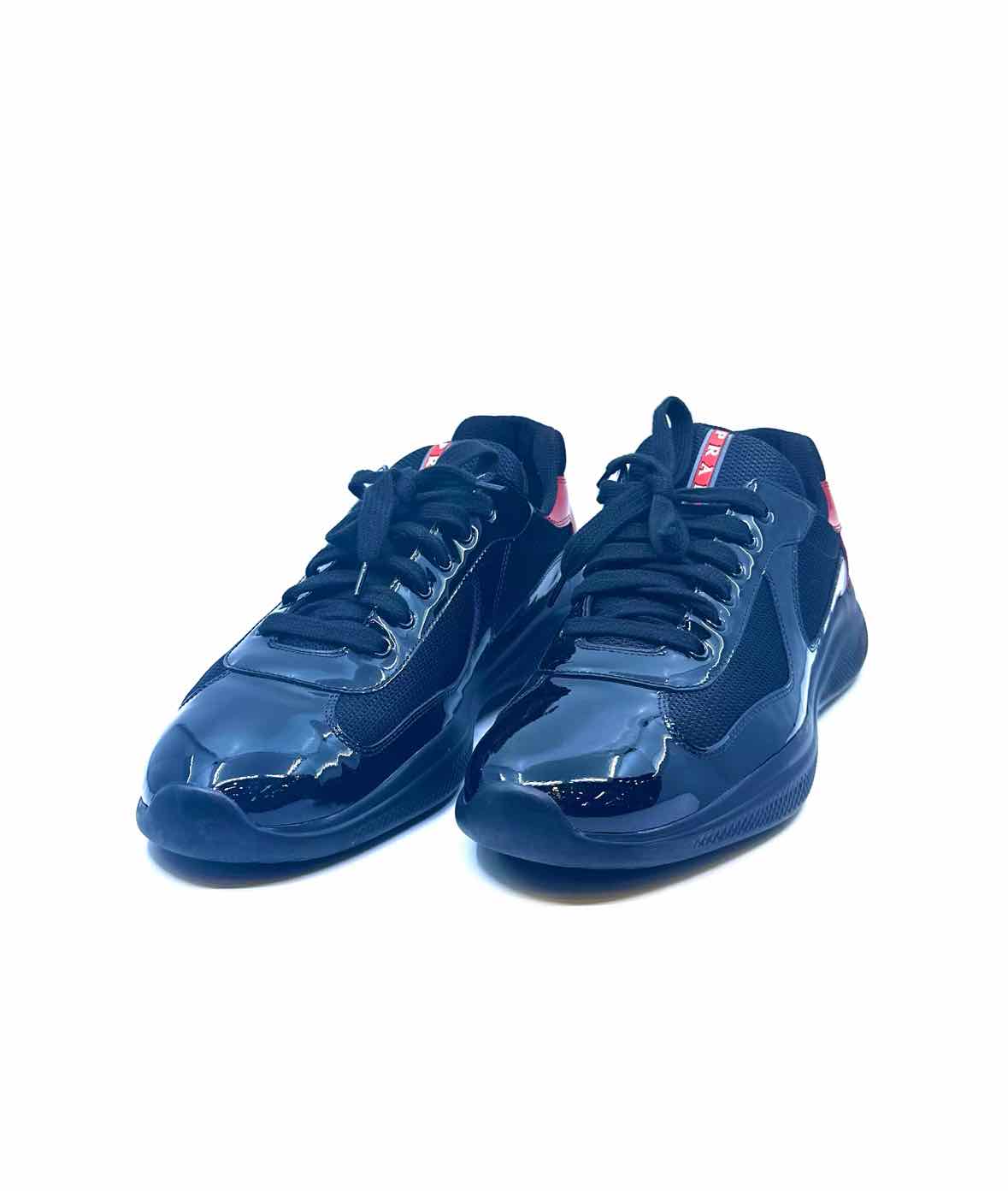 PRADA Size 12 Black Men's Sneakers