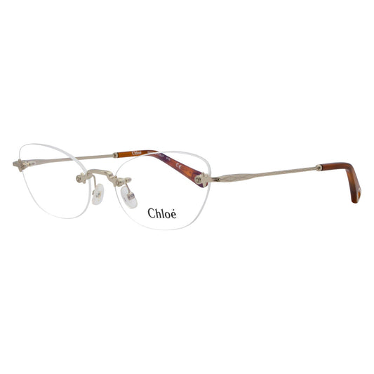 Chloe Cateye Eyeglasses CE2154 906 Washed Gold 57mm 2154