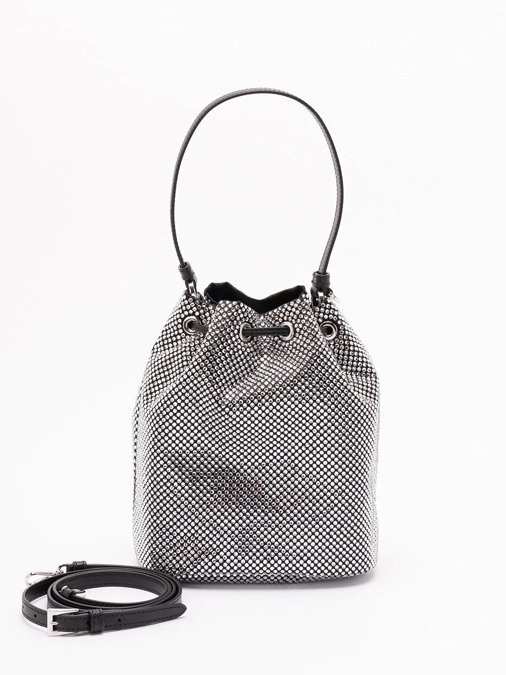 Prada Women Re-Edition Mini Bag With Crystals