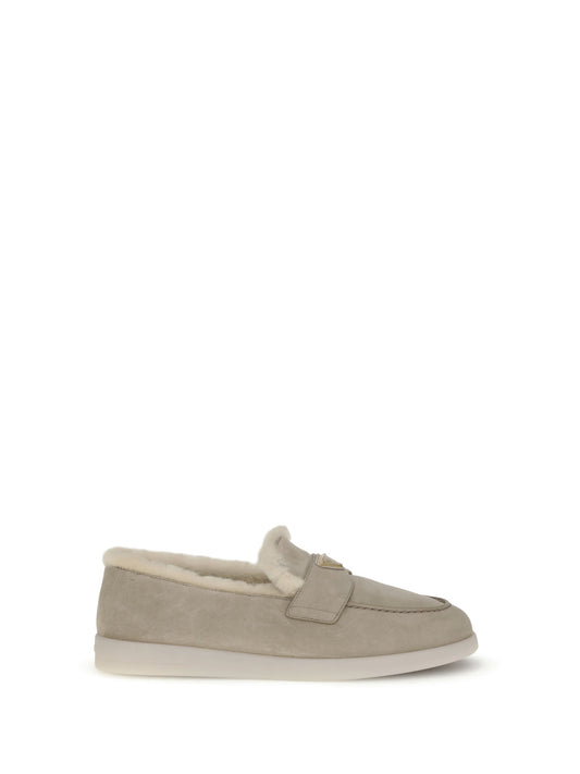 Prada Men Suede Loafers
