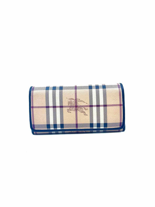 BURBERRY Black & Beige Wallet