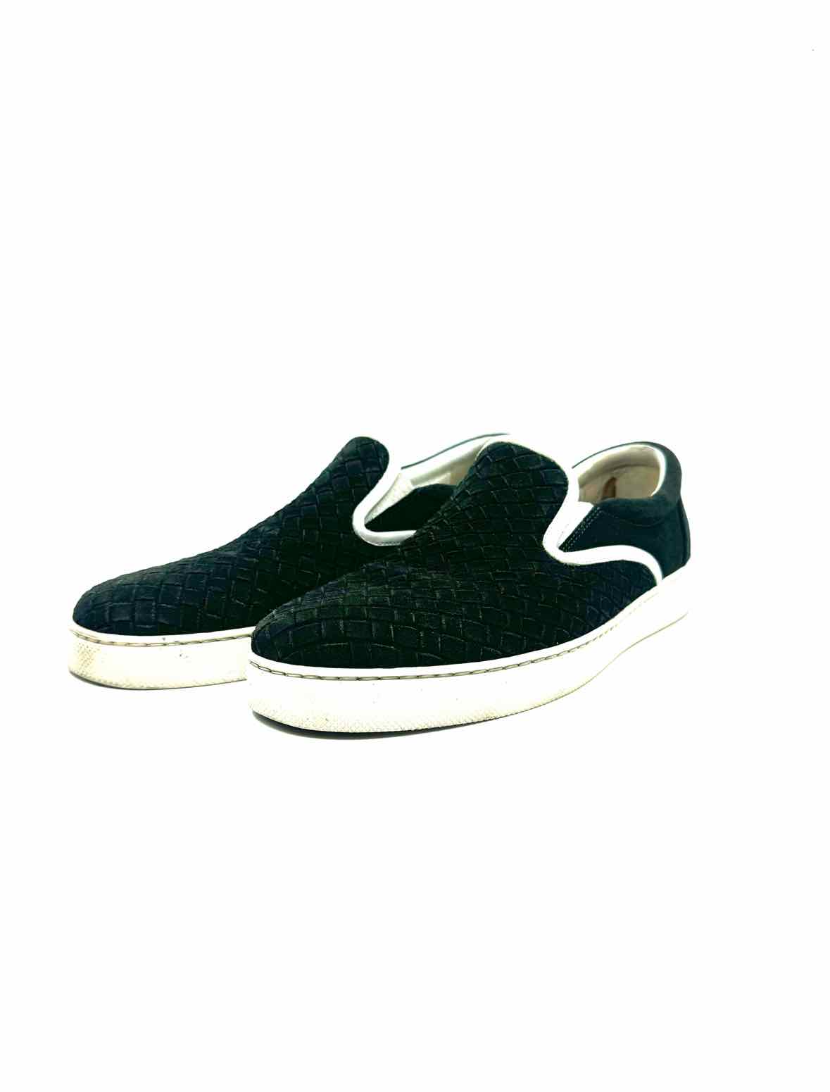 BOTTEGA VENETA Size 10 Black Men's Sneakers