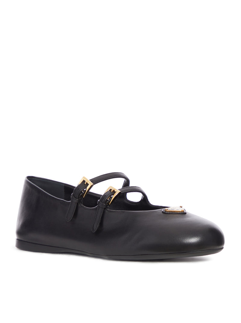 Prada Women Nappa Leather Ballerinas