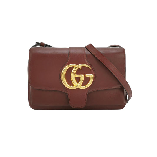 Preloved Gucci Arli Small Leather GG Logo Crossbody Bag 250328781124661