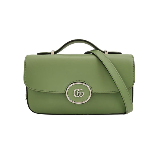 Preloved Gucci Petite Mini Leather GG Monogram Crossbody Shoulder Bag 250605781223795