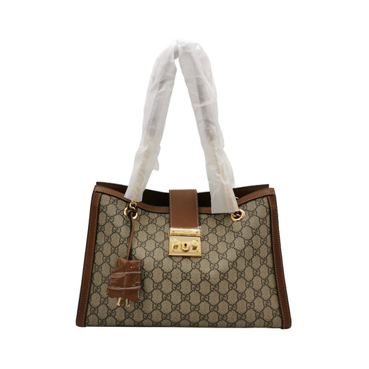 Preloved Gucci Padlock Medium GG Monogram Lock Shoulder Bag 250602781220048