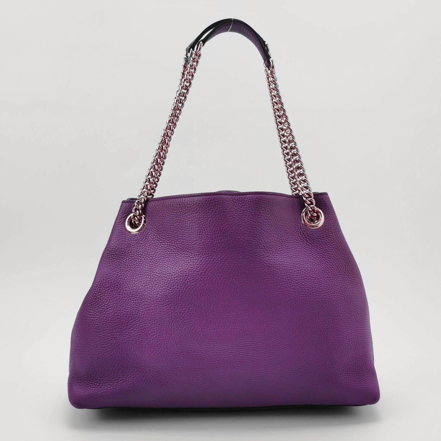 Preloved Gucci Soho Large Leather Solid GG Tote Shoulder Bag 250602781220043