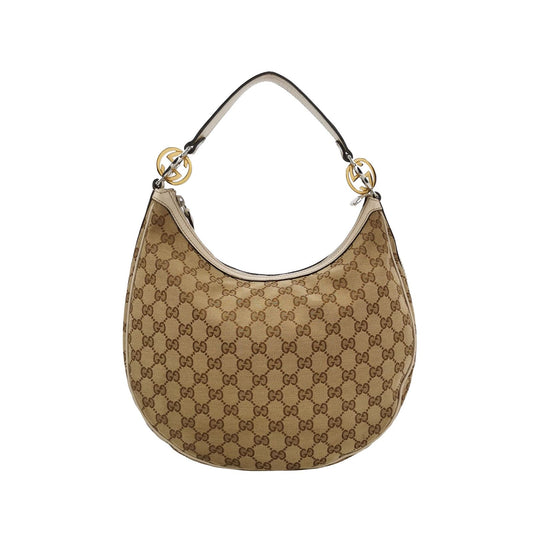 Preloved Gucci GG Canvas Shoulder Bag 250611781232066