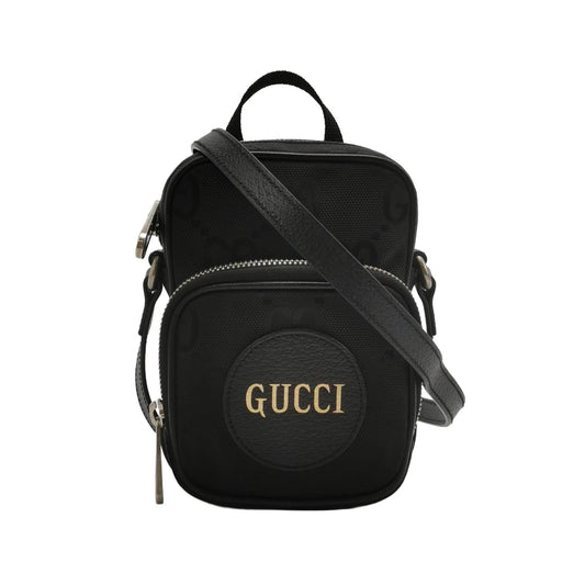 Preloved Gucci Off The Grid Leather and Nylon Crossbody Bag 250607781226517