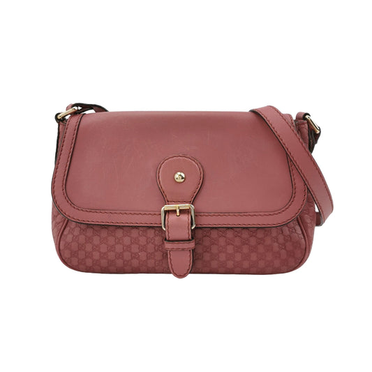 Preloved Gucci GG Embossed Crossbody Shoulder Bag 250529781213655
