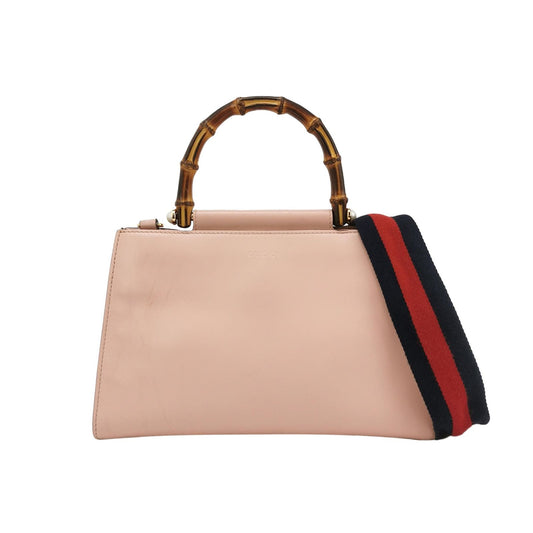 Preloved Gucci Nymphaea Bamboo Shoulder Bag 24112578959456