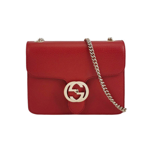 Preloved Gucci Interlocking G Leather Crossbody Shoulder Bag 250523781204868