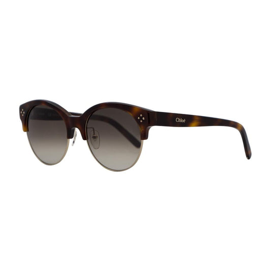 Chloe Round Sunglasses CE704S 218 Havana 54mm 704