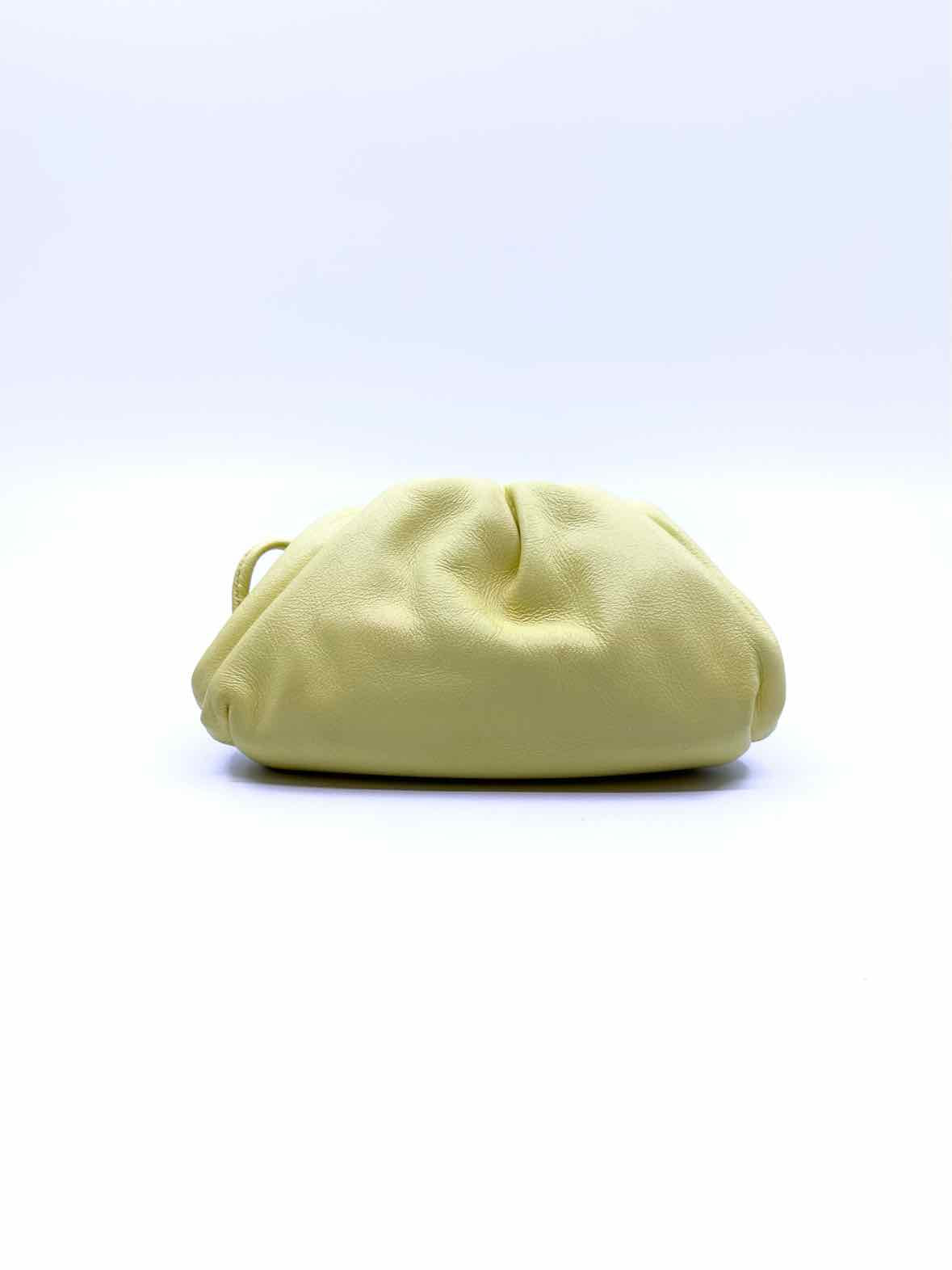 BOTTEGA VENETA Yellow Leather Handbag