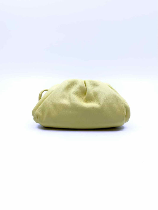 BOTTEGA VENETA Yellow Leather Handbag