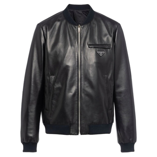 Prada Black Jackets - Leather Jackets Men