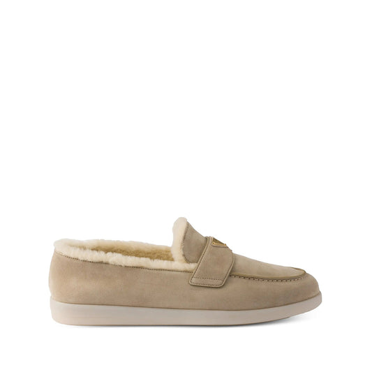 Prada Neutrals Loafers Men
