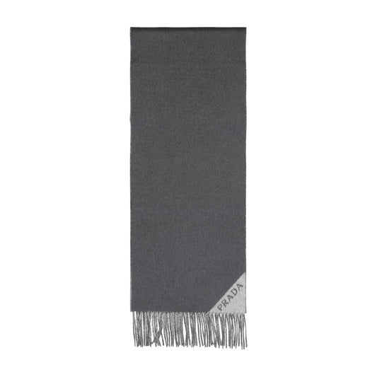 Prada Grey Scarves Men