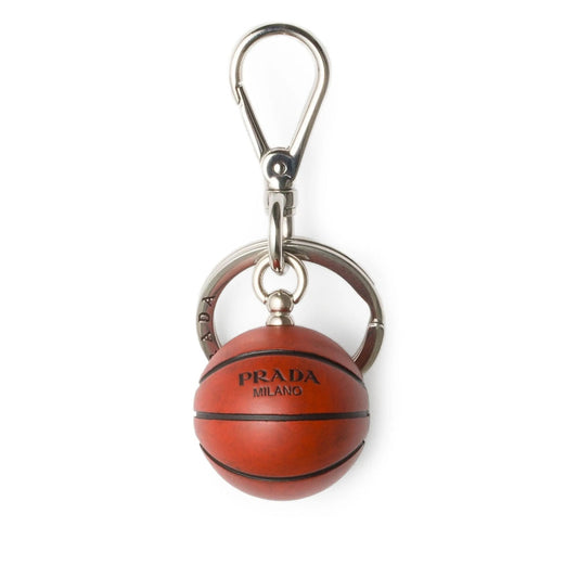 Prada Orange Keyrings & Chains Men