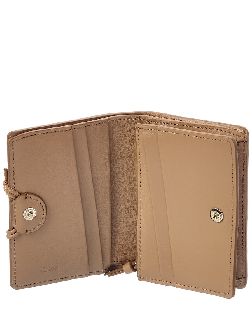 Chloe Malou Small Leather Wallet