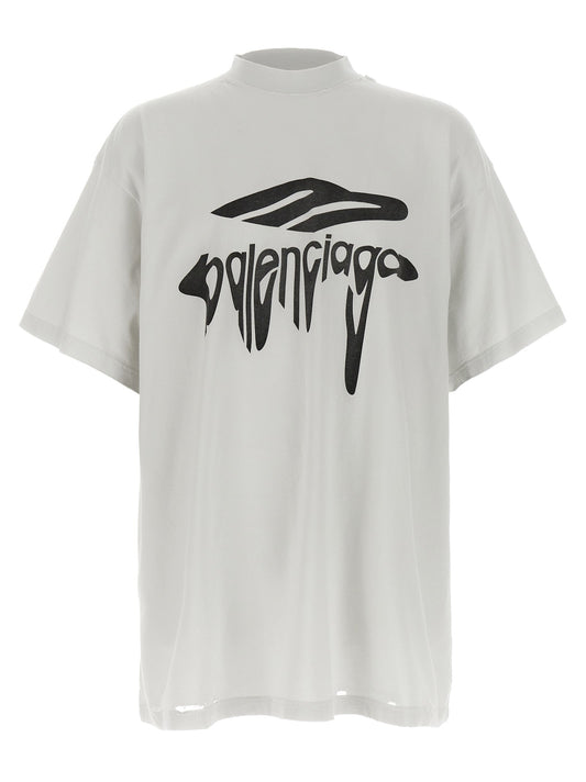 Balenciaga Women '3B Liquefied' T-Shirt