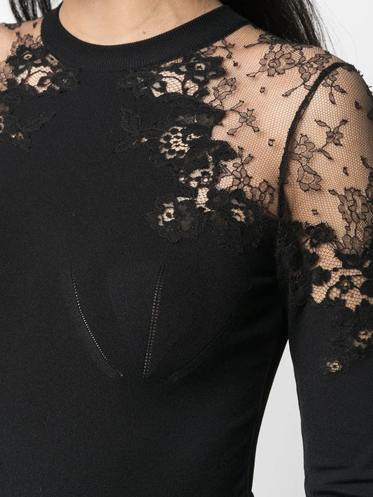 Valentino DRESS Woman CREMISI Regular 4 (S) Black