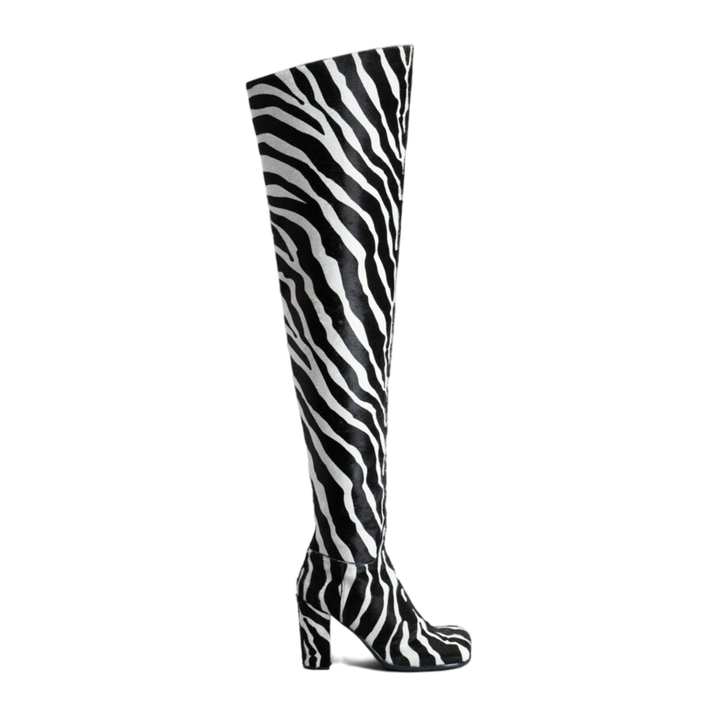 Bottega Veneta Storm High Boots 37 White,Black
