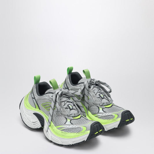 Balenciaga Gray/White/Fluorescent Yellow Sneaker 6Xl Men