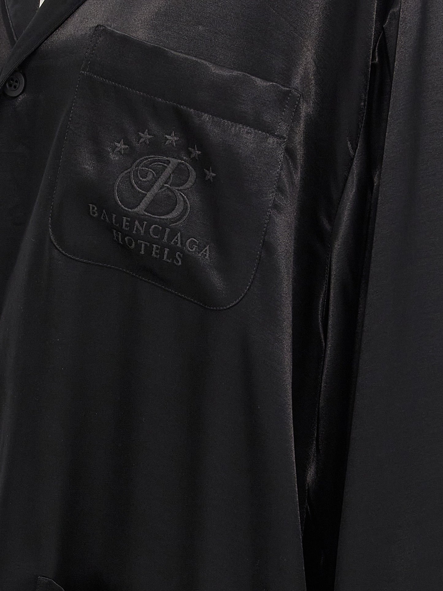 Balenciaga Women Embroidery Shirt