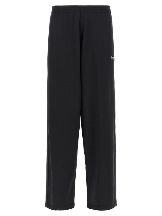 Balenciaga Men Logo Embroidery Joggers