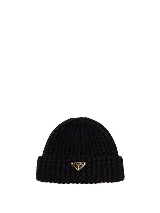 Prada Women Wool Beanie