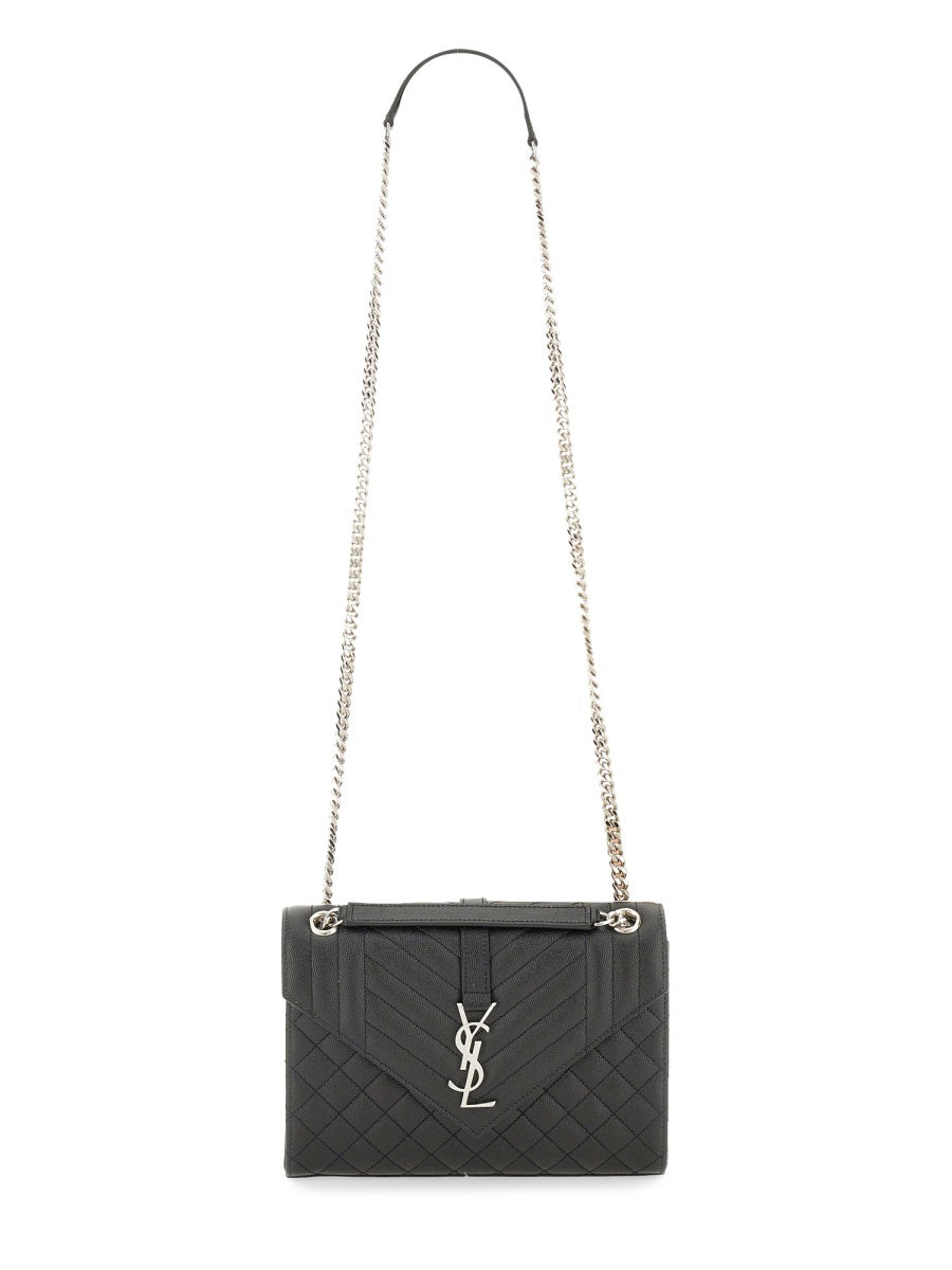 Saint Laurent Women Borsa "Envelope" Medium In Pelle