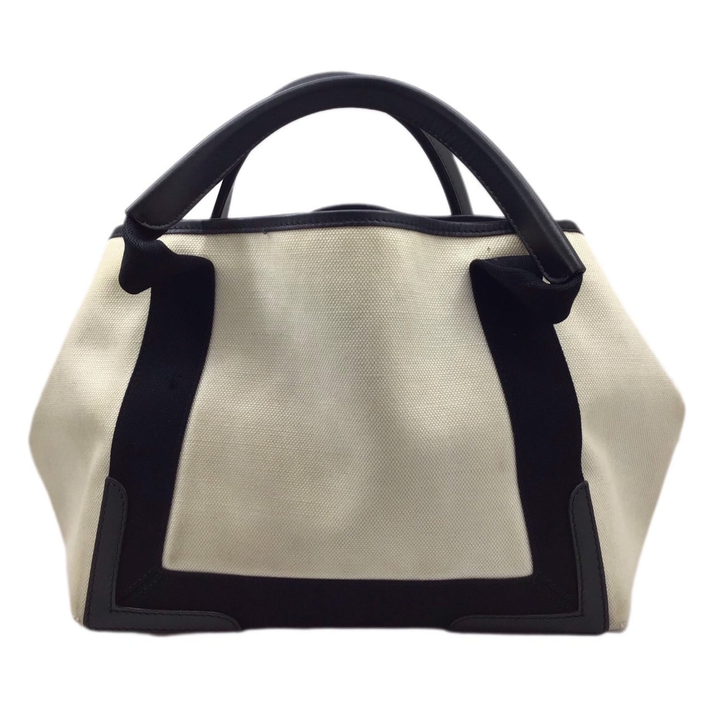 BALENCIAGA Navy Cabas Handbag
